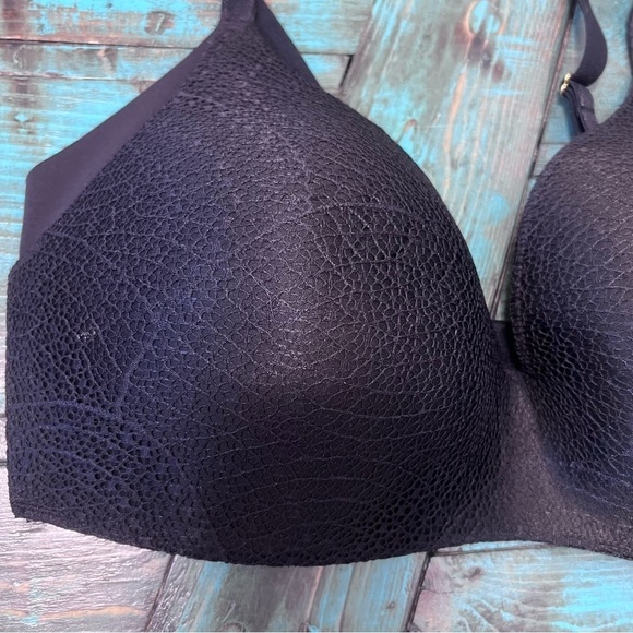 Knix Lace Wingwomen Contour Bra Black Size 7 36E, 36F, 38E, and 38F - Picture 4 of 9